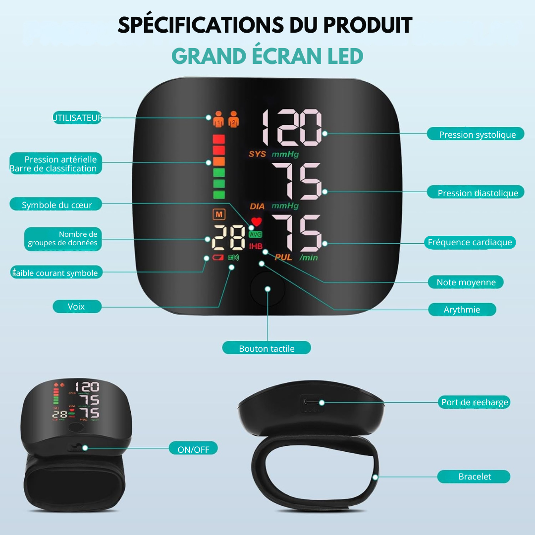 Tensiomètre Intelligent Novala