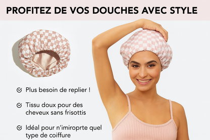 Novala Bonnet de Douche Satiné